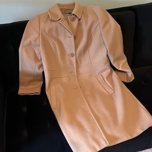 Ann Taylor beige/tan pea coat